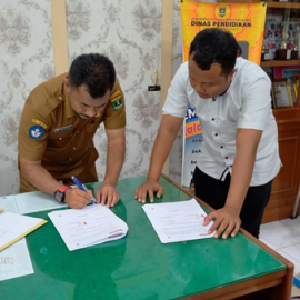 PT. CARANO INTEGRASI TEKNOLOGI PADANG  HADIR DI SMKN 2 LUBUK BASUNG SEBAGAI GURU TAMU SEKALIGUS PENANDA TANGANAN MoU