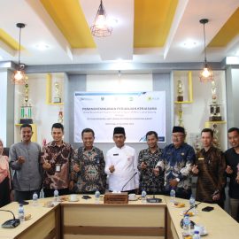 SMK Negeri 2 Lubuk Basung melakukan penandatanganan Perjanjian Kerjasama (MoU) dengan PT. PLN (Persero)