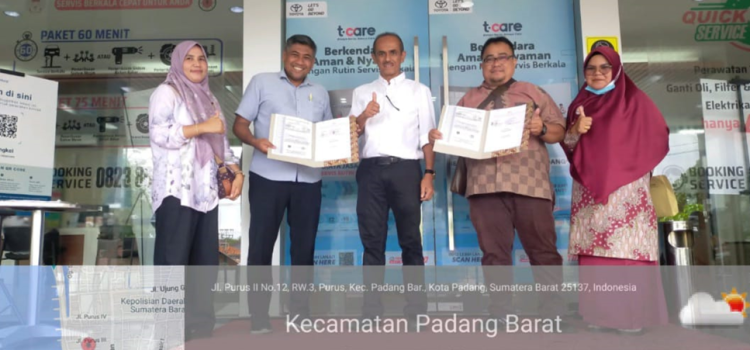 SMKN 2 Lubuk Basung Mengadakan Kerja Sama Dengan Fateta Universitas Andalas Padang dan Toyota Intercom  Padang