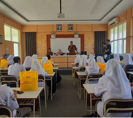 Tingkatkan Kesadaran Pajak, KP2KP Gelar Tax Goes To School di SMKN 2 Lubuk Basung